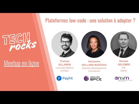 Replay Meetup - Plateformes low-code : une solution à adopter ?