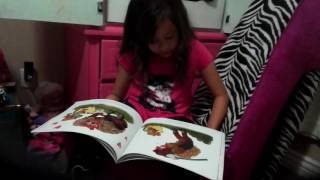 Ava Reads Princess And The Pony