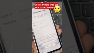 Que ya no se acuerda De la cuenta. #serviciotecnico #clientestoxicos #parati #icloud