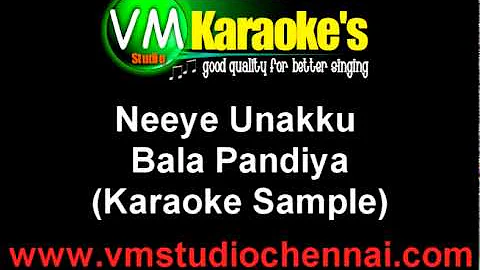 Neeye Unakku Karaoke Tamil