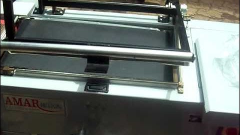 Automatic L-Sealer With Shrink Tunnel machine - Amar Packaging Brand