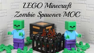 Lego Minecraft Zombie Spawner Room Tutorial