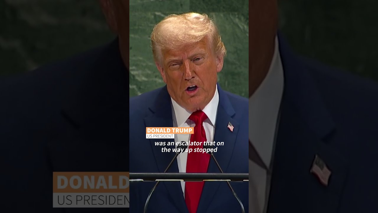 Trump Says UN Only Gave Him Bad Escalator And Teleprompter