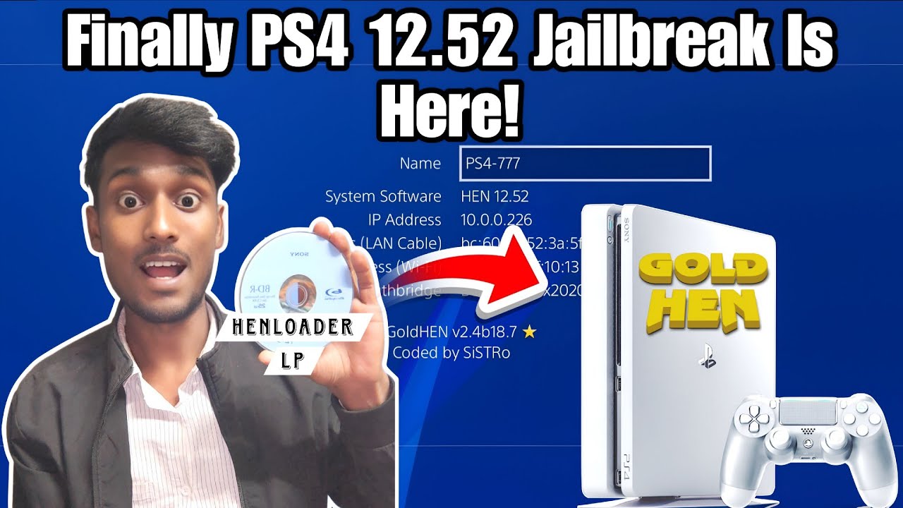 How To Jailbreak PS4 12.52 Step-By-Step Tutorial Hindi