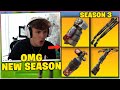 Clix freaks out after using all new weapons in items in fortnite season 3 fortnite moments