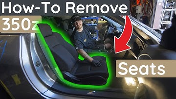 Hoe verwijder je een 350z-stoel? | Eenvoudige stapsgewijze doe-het-zelfgids