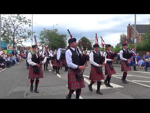 Joseph Forde Memoiral Pipe Band @ Black Saturday 2018