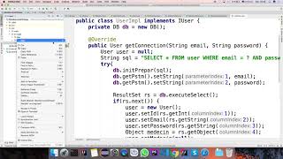 JavaFx - Implémentation des interfaces : SQL et Java, suite -  video 12