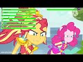 My Little Pony Equestria Girls: Super Squad Goals (2017) Chase Scene With Healthbars 