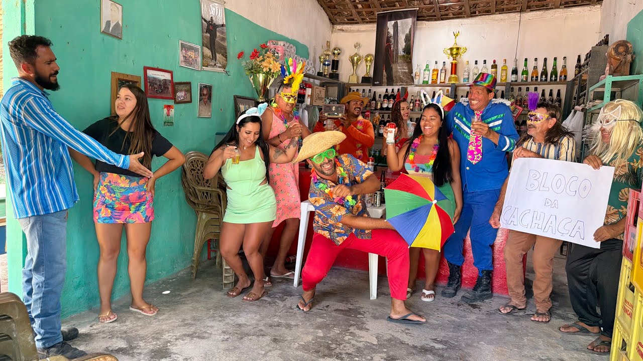 SEU BIU E A ABERTURA DO CARNAVAL NA BODEGA DE ROZINHA