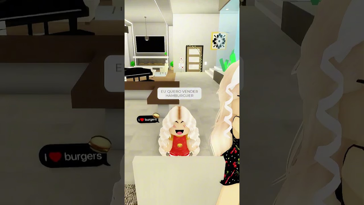 Eu queria vender hamburguiii  #roblox #rp #brookhave