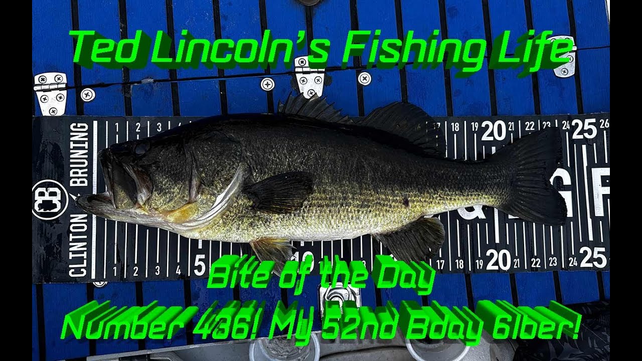 My 52nd Bday = 6lber! BOTD 436! Pitching a Lake Fork Tackle Pro Craw