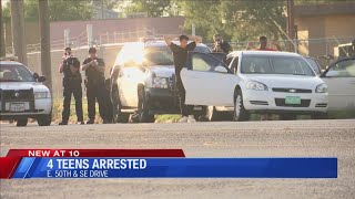 Four arrested after high-speed chase in Lubbock