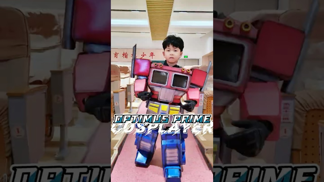 WEARABLE OPTIMUS PRIME MECHA ARMOR for kid 