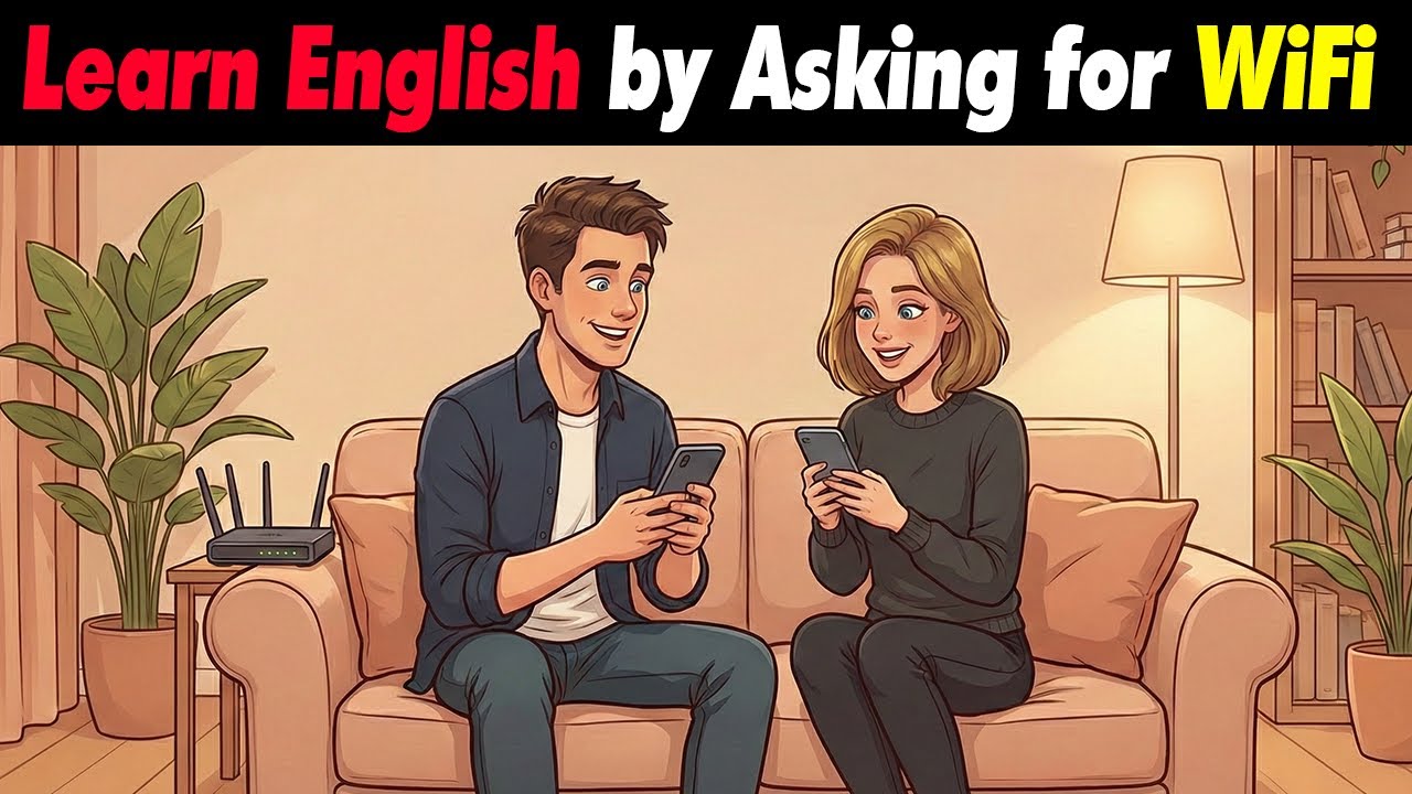 Изучайте английский, попросив Wi-Fi | Практика для начинающих