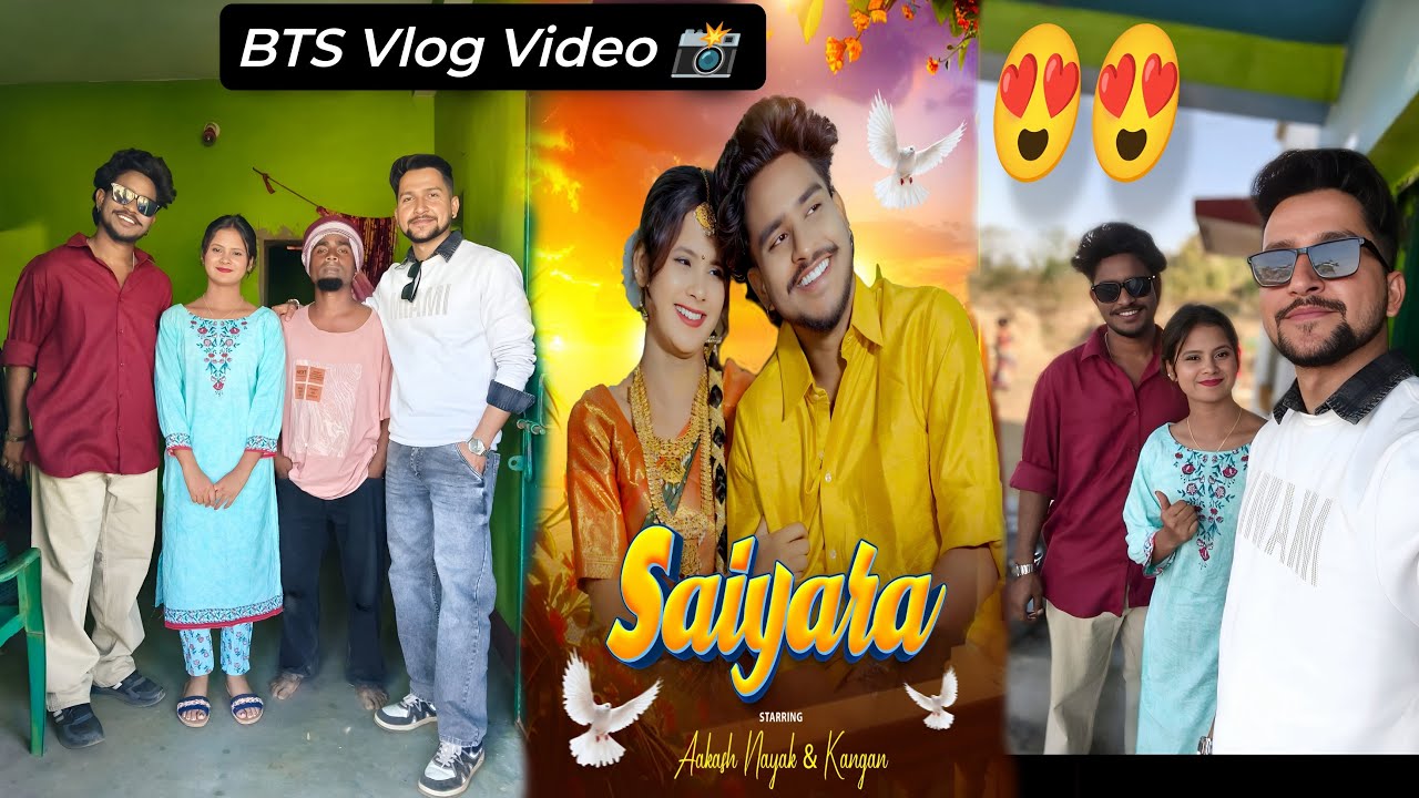 Saiyara Nagpuri Song - BTS Vlog Video || Anita Bara & Mahendar Nayak || DeOn Dhungel #vlog 