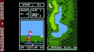 Famicom Disk System - Famicom Golf - Japan Course (1987) - YouTube