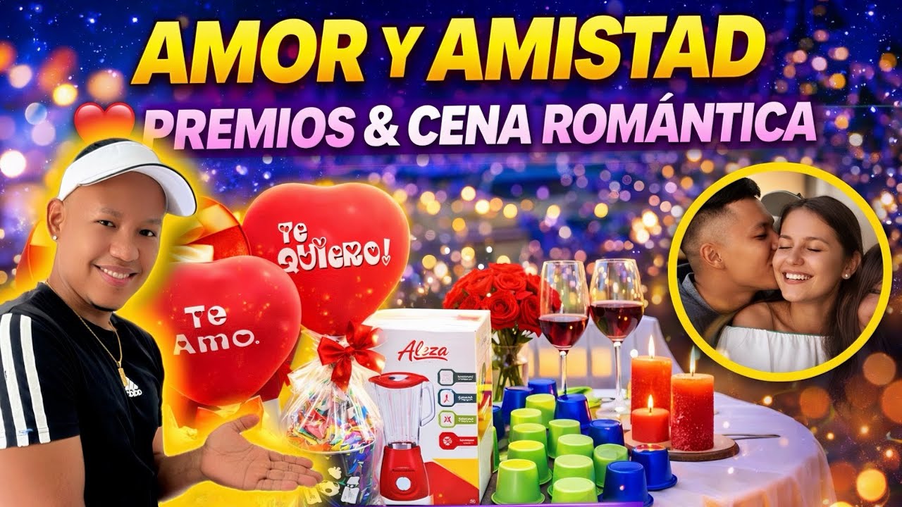 Parte 2💖 AMOR Y AMISTAD: Regalé PREMIOS y una CENA ROMÁNTICA 😱🎁 (Final Inesperado)