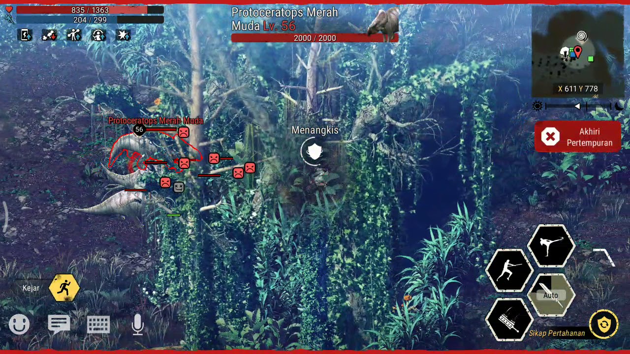 Up Lv Skill Defense with Protoceratops - Durango Wild Lands