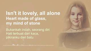 Lovely - Billie Eilish ft. Khalid 🎶 Cover By Daneliya Tuleshova ( Lyrics & Terjemahan )