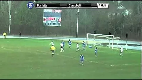 Goal by MHS player Melissa Perez