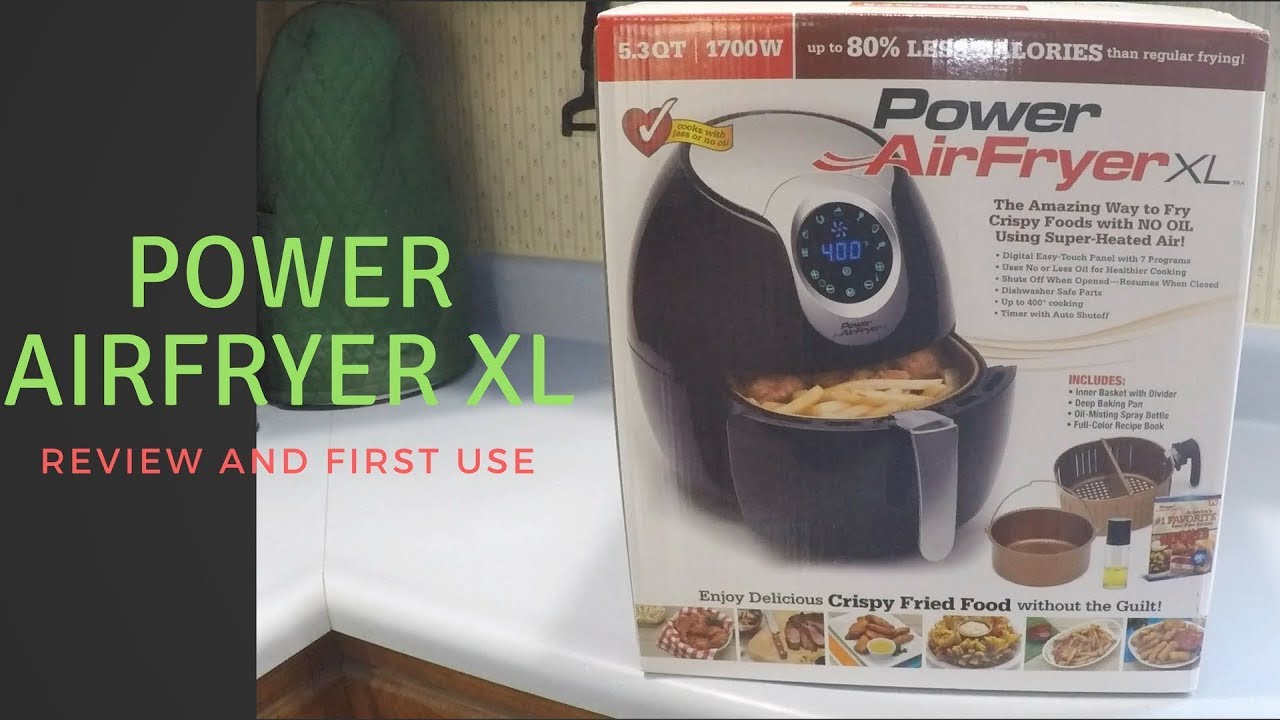 power xl air fryer oven family size