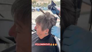 VOLUMINOUS BLOW-DRY TECHNIQUE PIXIE HAIRCUT: Complete Tutorial Linked Below! 🔥🔥🔥