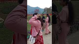 कश्मीर #tulipgarden #kashmir #shorts #youtubeshorts