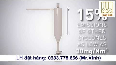 Nguyên lý cấu tạo của cyclone lọc bụi - Trần Gia M&E