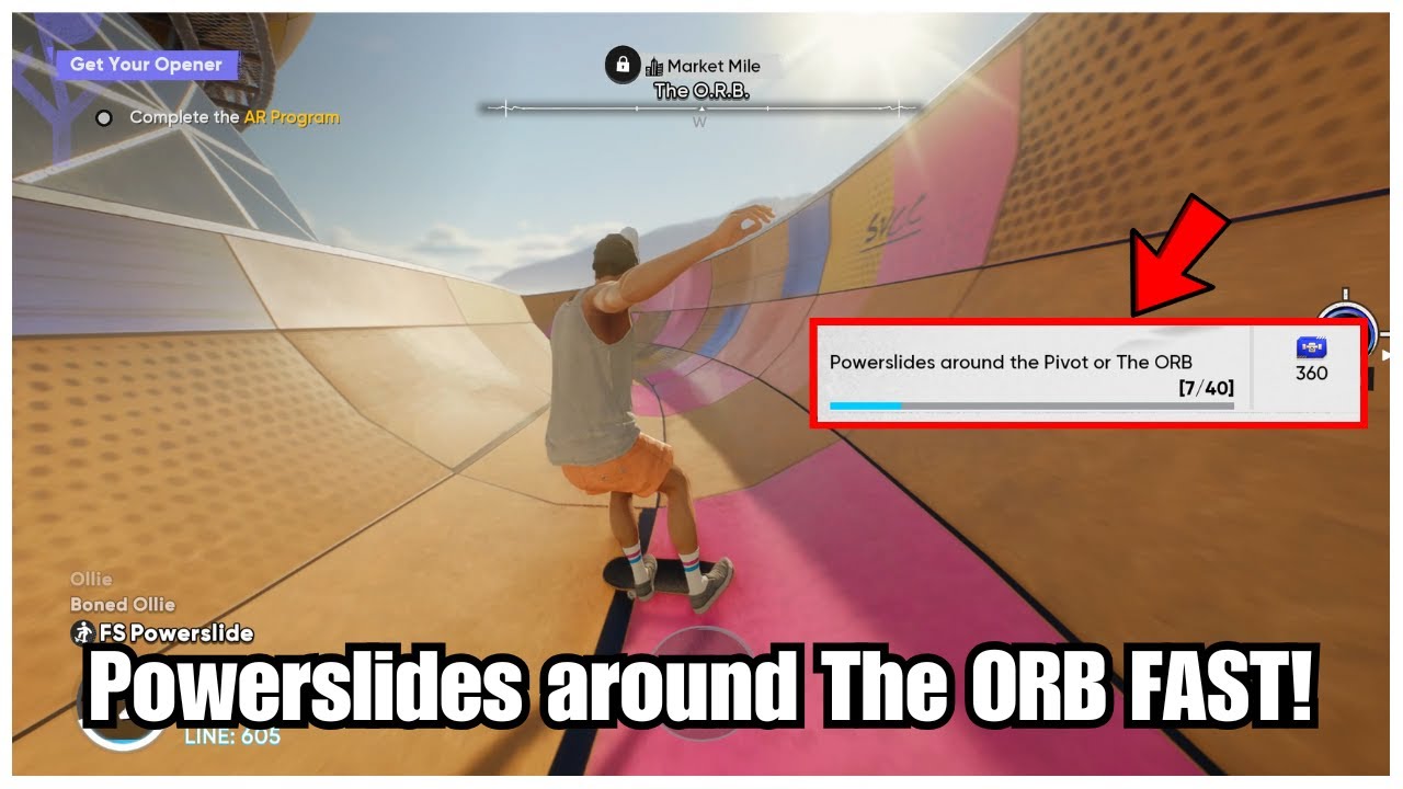 Skate 4 - Как БЫСТРО делать скольжение вокруг поворотной точки или шара!