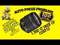 Nikkon 18-55mm AF-P lens focus problem SOLVED | Damaged flex cable