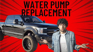 2018 Ford F150 3.5 Ecoboost Water Pump Replacement