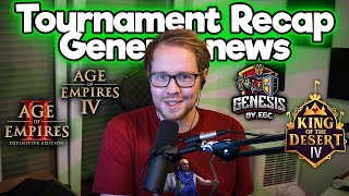 Genesis Recap and Age of Empires Future