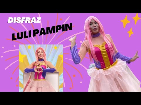 Vestido de cosplay inspirado en Luli pampin, vestido de primer cumpleaños  para niñas, disfraz de luli pampin cosplay, disfraz de primer cumpleaños