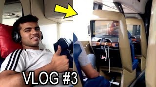 (VLOG #3) Travelling In An Ultra Luxury Bus | Indo-Canadian Business Class | Punjab To Delhi