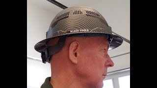 Checking Out the Klein Tools Vented Full Brim Premium KARBN Hard Hat with Headlamp