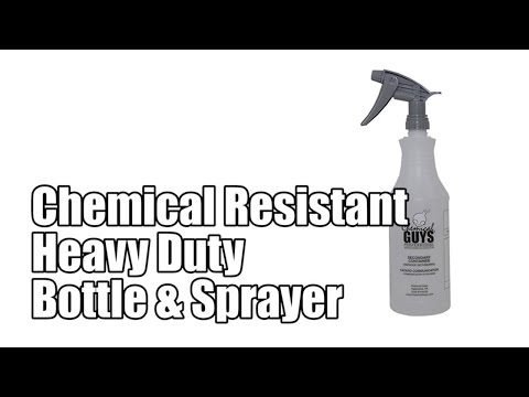 Hands On Review: Chemical Guys Chemical Resistant Heavy Duty Bottle &  Sprayer + Star San Tips & Tricks