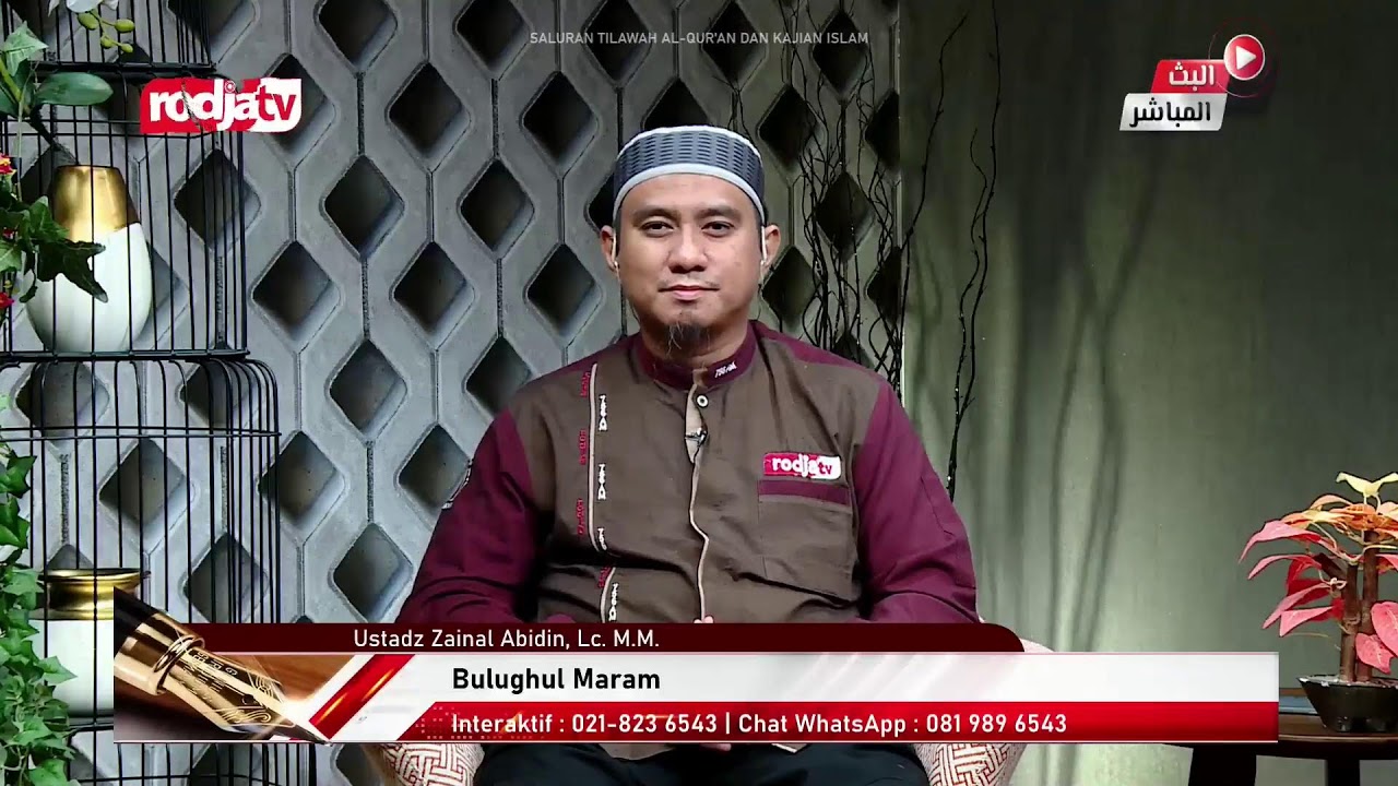 [LIVE] Ustadz Zainal Abidin Lc, M.M - Bulughul Maram