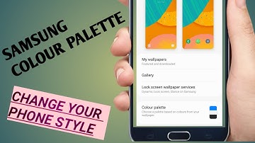 Samsung Colour Palette New Features || One UI 4.1