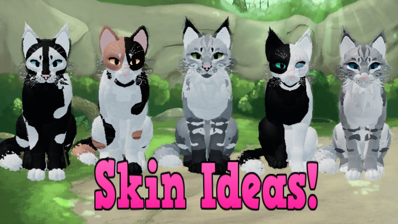 ROBLOX - IDEIA DE SKIN PARA QUEM JOGA WARRIOR CATS!!