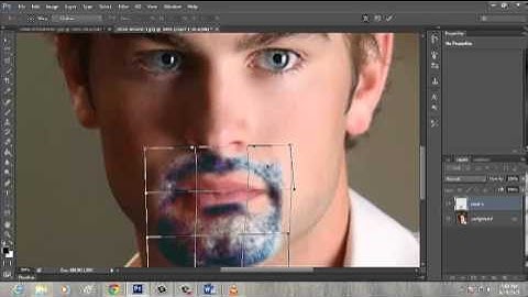 How to make beard in photoshop cs6