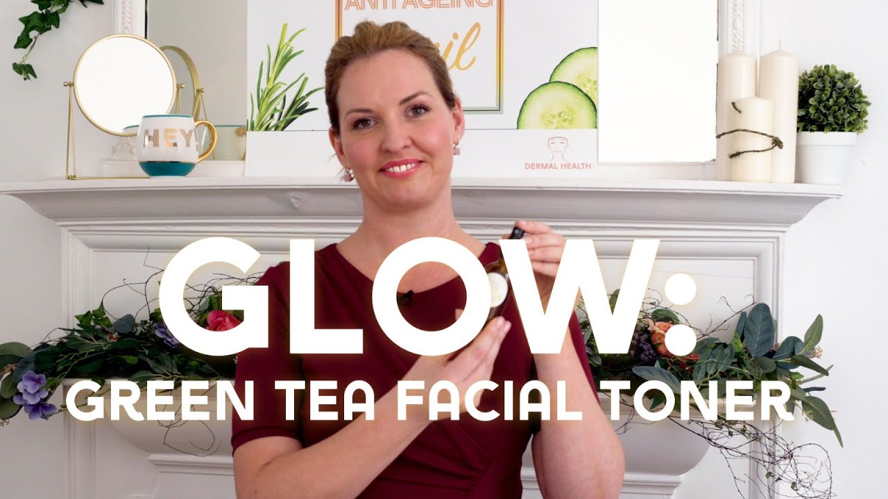 AntiAgeing April Recipe 1 Green Tea Facial Toner with Apple Cider