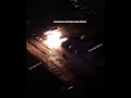 В Уфе подожгли автомобиль бизнесмена