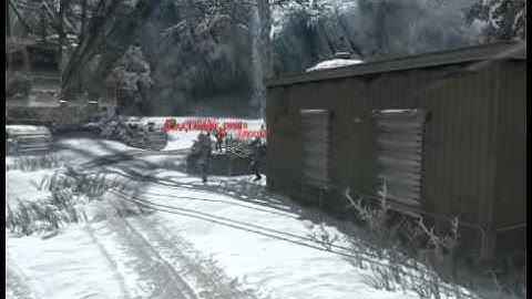 BLACK OPS- ballistic knife across map and tomahawk