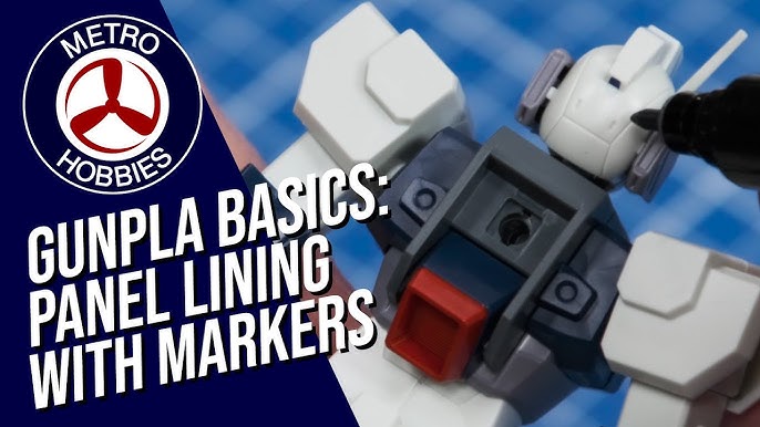 How to Build Gunpla Part 4 – Using a Gundam Marker – Li Zhang's Anime Blog