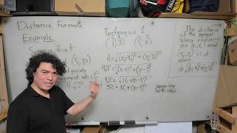 Video 2: Beautiful Distance Formula Example