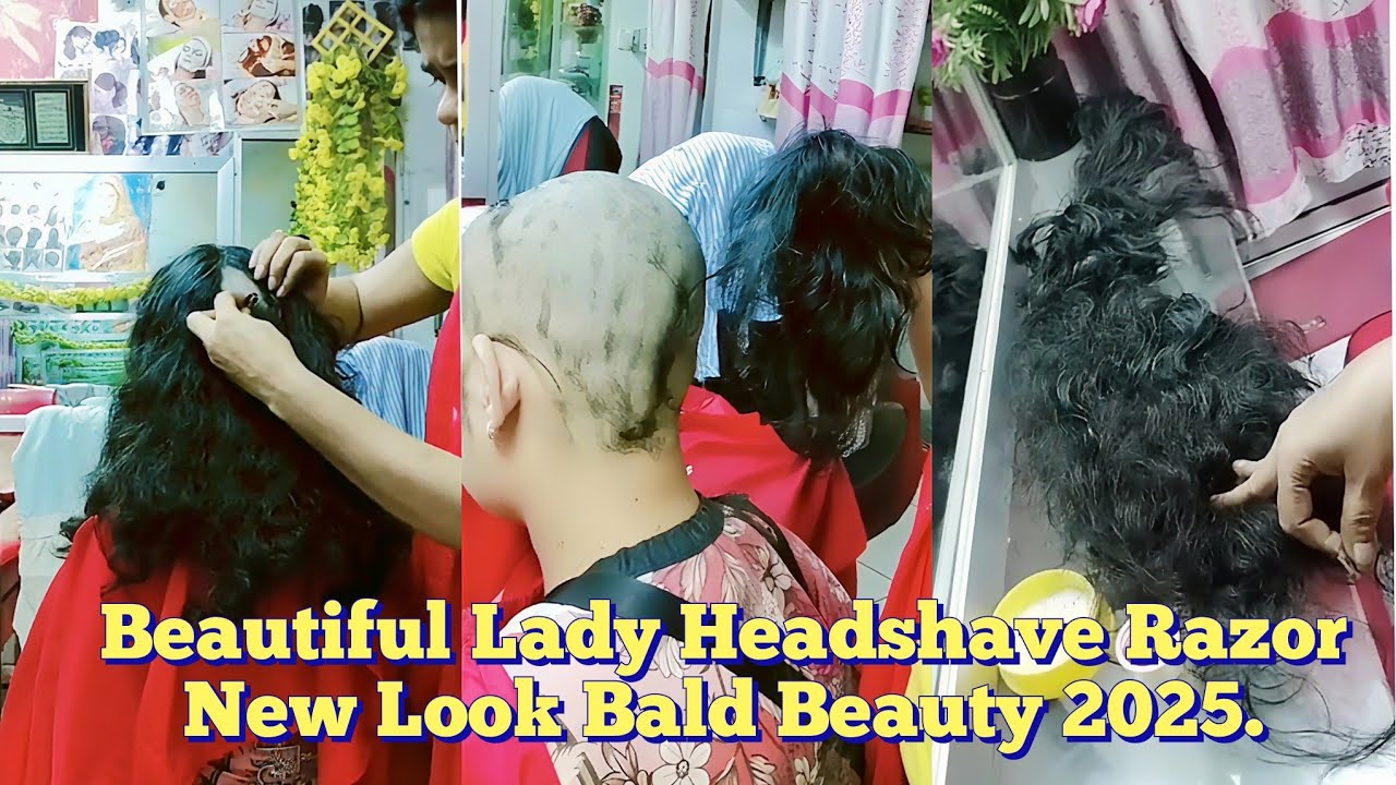 Beautiful Lady Headshave Razor New Look Bald Beauty 2025.