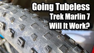 Going Tubeless Part 1:  Parts // Trek Marlin 7 Bontrager Connection // MucOff Ultimate Tubeless Kit
