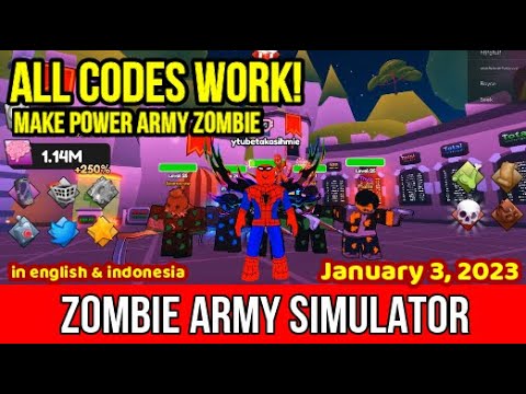 Zombie Army Simulator Codes - Roblox