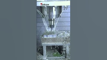 Witness the roughing capabilities of the V-500U 5-axis machining center!👍